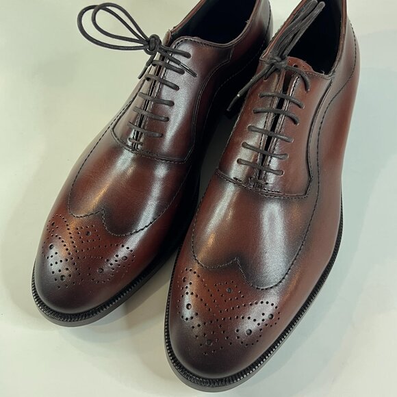 Zara Cap Toe Oxford Genuine Leather Dress Shoes - Picture 1 of 7